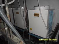 海水電鍍化工凈化泳池加熱器空氣能熱水器鈦管熱泵養殖業熱泵